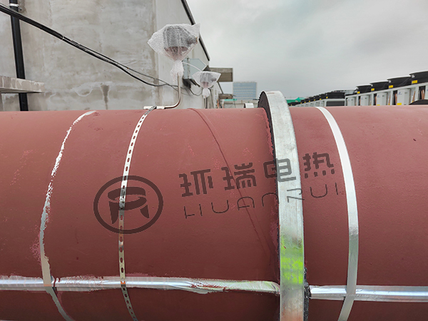 管道上電伴熱系統安裝圖